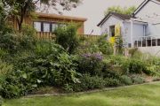 New eco cabin next to house